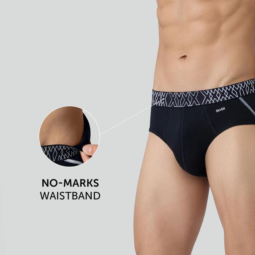 Sprint Cotton Stretch Briefs Black Knight — photo 5