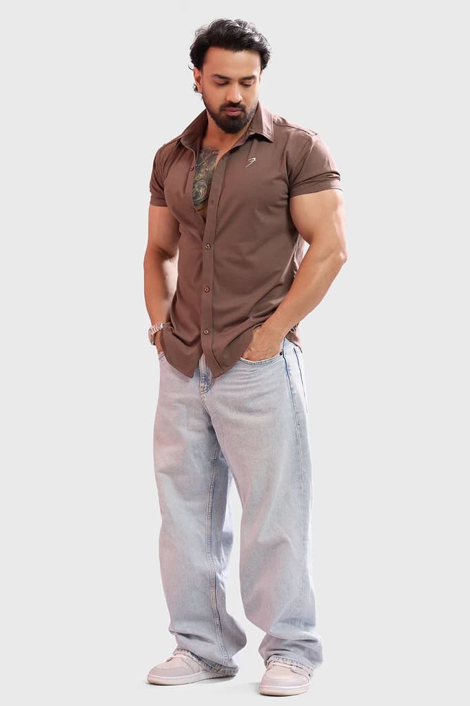 Aero Shirt Mocha — photo 2