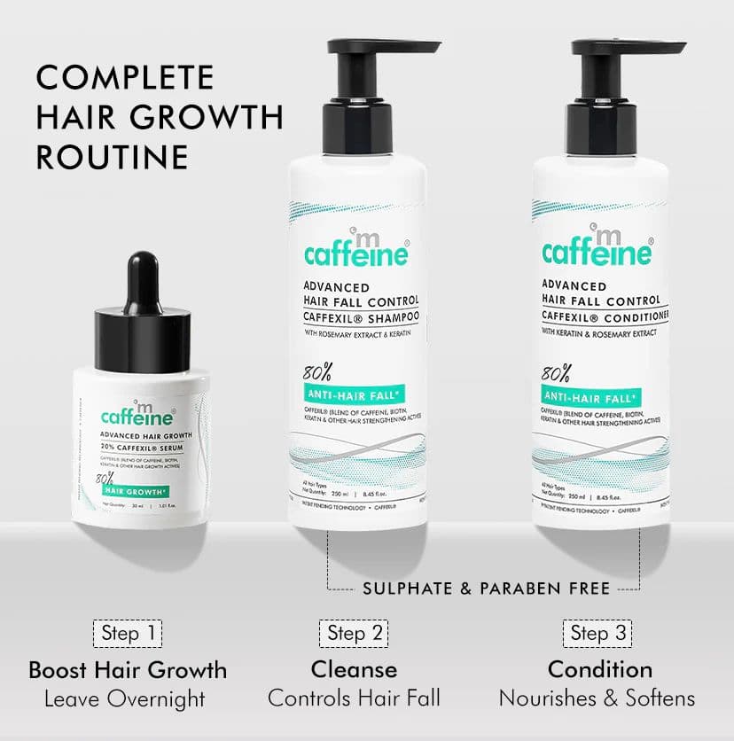 Advanced Hair Fall Control Caffexil® Shampoo with Rosemary-250 ML