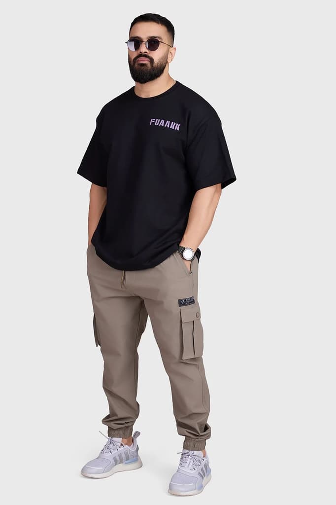 Rage Oversized T-shirts Black — photo 3