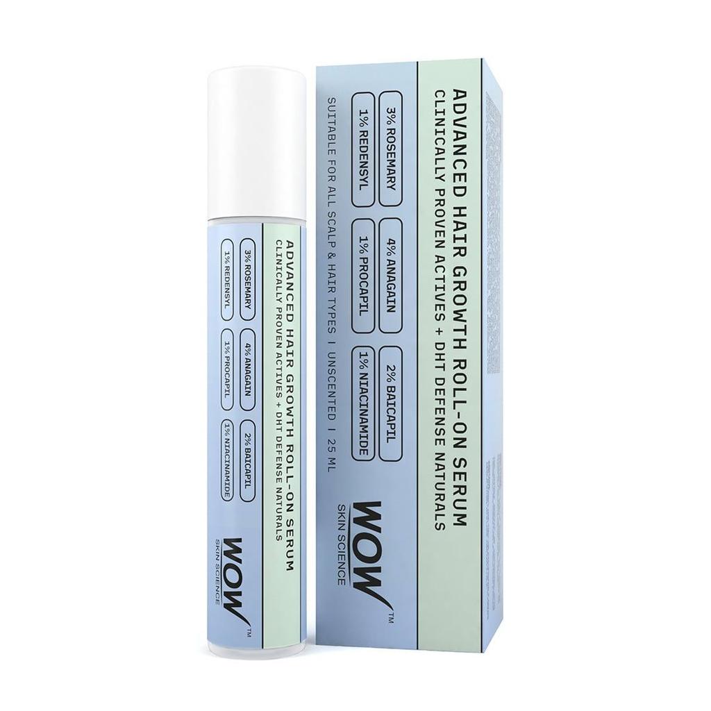 Advanced Hair Growth Roll-On Serum Targeted DHT Defense