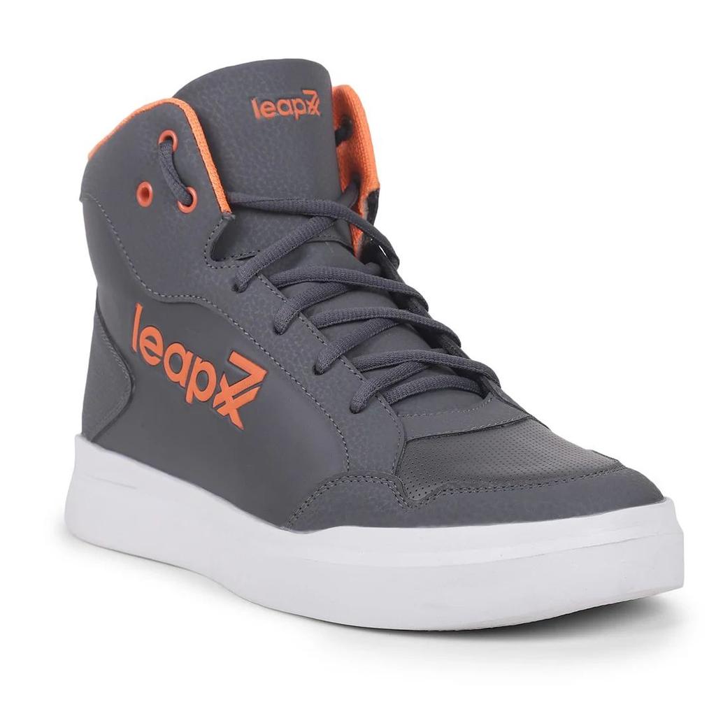 Leap7x Casual Grey Lacing Sneakers VENOUR-1E By Liberty — 6/40 / Grey