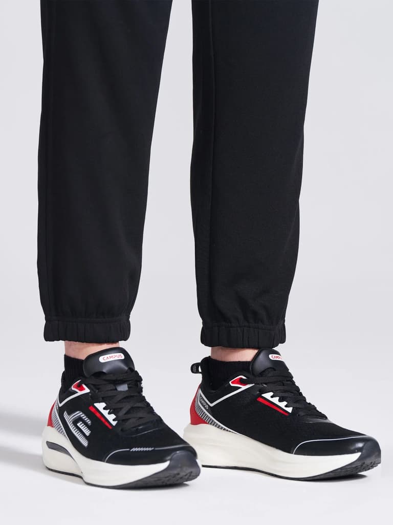 Men's Black Regular Fit Track Pants — photo 7