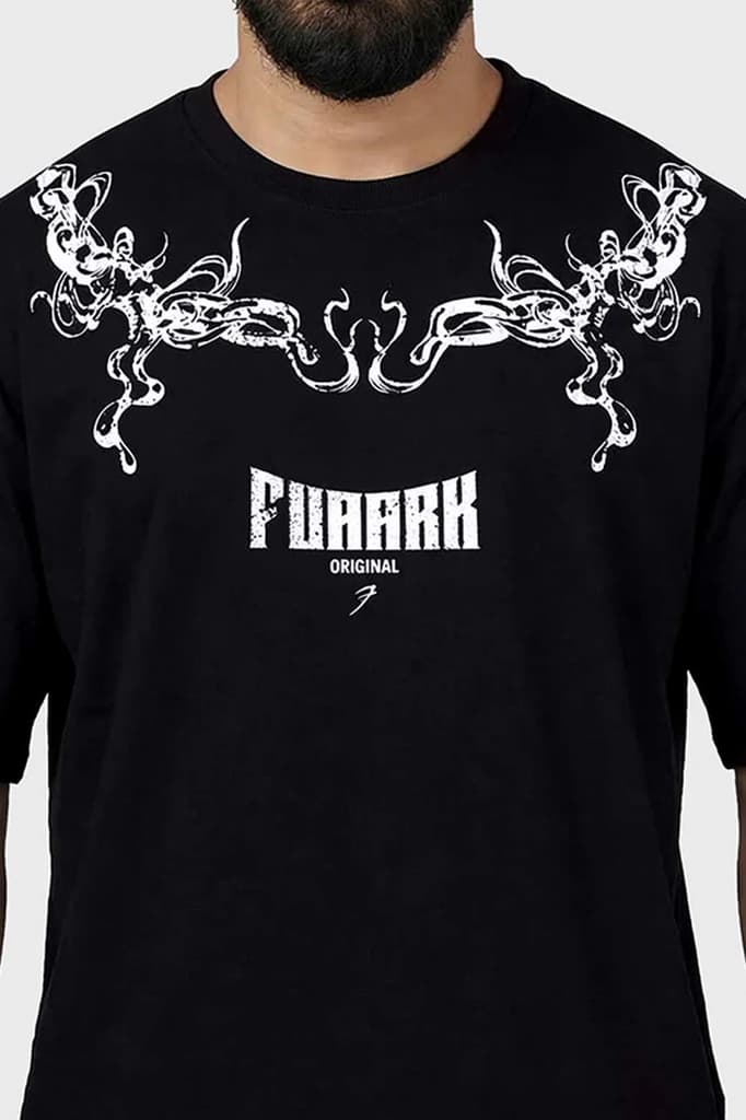 Fuaark Original Oversized T-shirt Black — photo 4