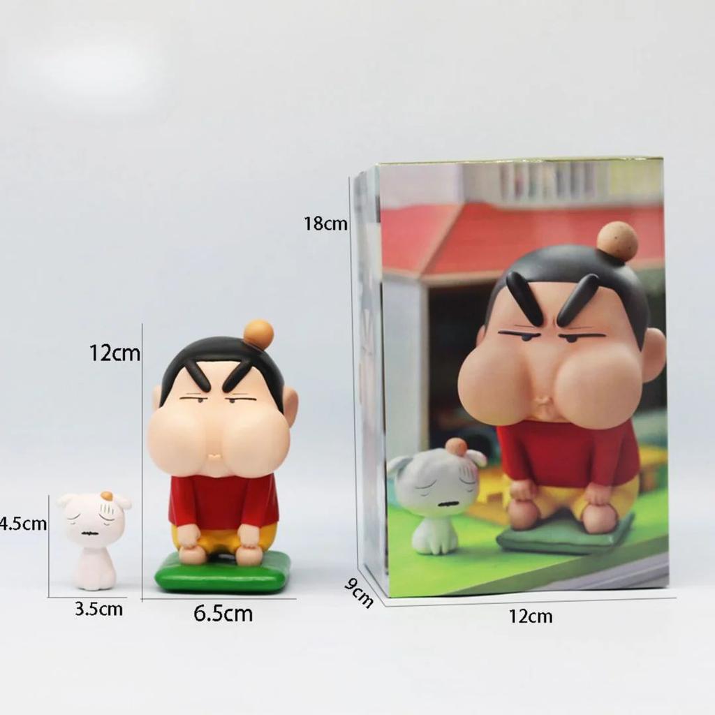 Shinchan Shiro - Angry and Hurt Figurine Set — photo 2