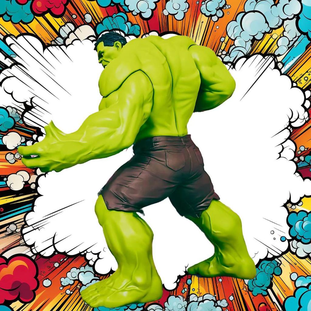SuperHero Figurine | Dynamic Avenger Statue [33cm] — photo 2