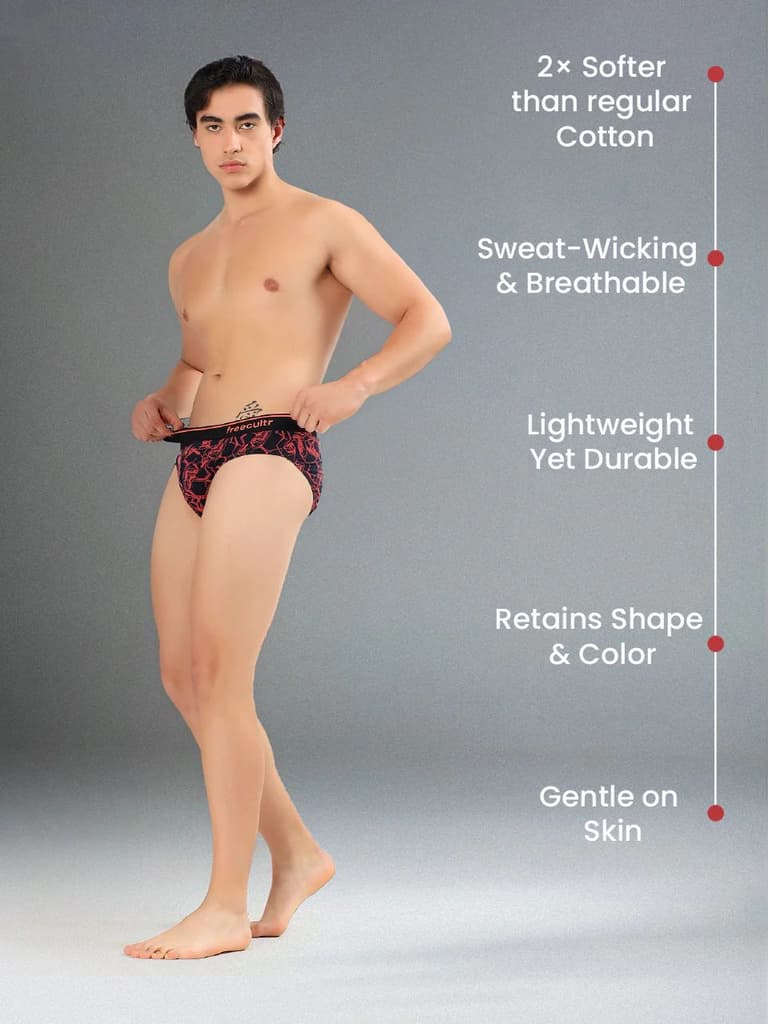 Men's Cotton Printed Briefs (Pack of 2) — photo 8