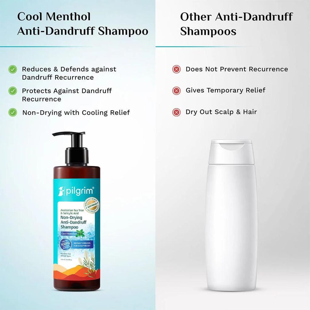 Australian Tea Tree Non-Drying Anti-Dandruff Shampoo Cool Menthol — photo 9