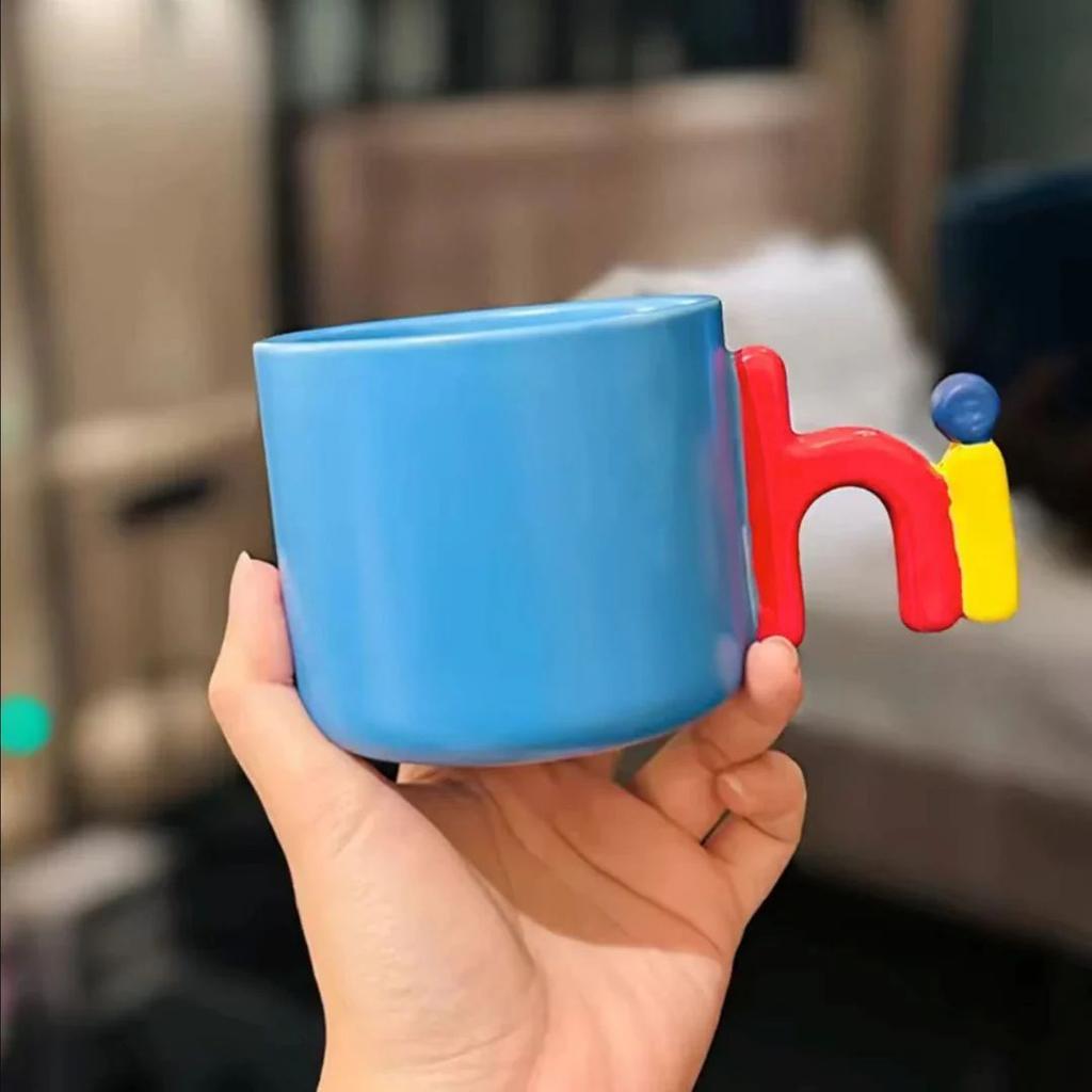 Say Hi Mug – Pop Color Ceramic Conversation Starter — photo 4