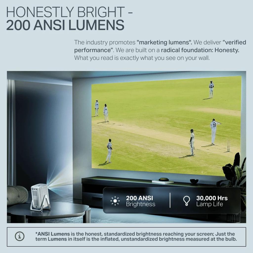 boAt Cinehead M1 | Full HD Smart Projector with Android 12 and Up to 150” Big-Screen Viewing — photo 3