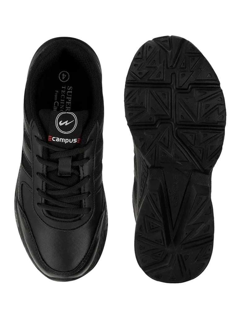 BINGO-151S Black Men's School Shoes — photo 4