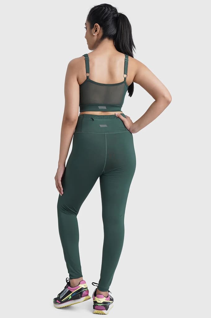 Active Full Support Sports Bra Green — photo 6