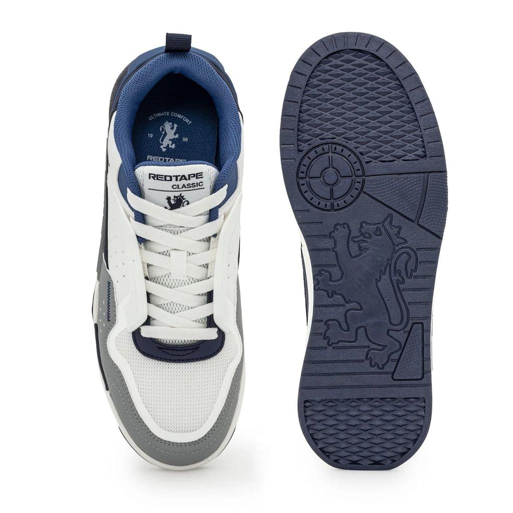 Sneakers for Men in White and Blue | Casual Shoes — photo 5