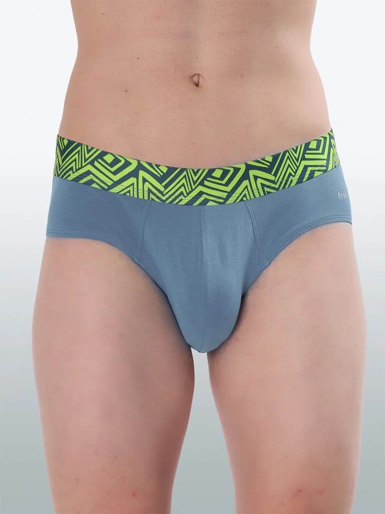 Men's Cotton Abstract Waistband Brief – Pack of 2 — photo 9