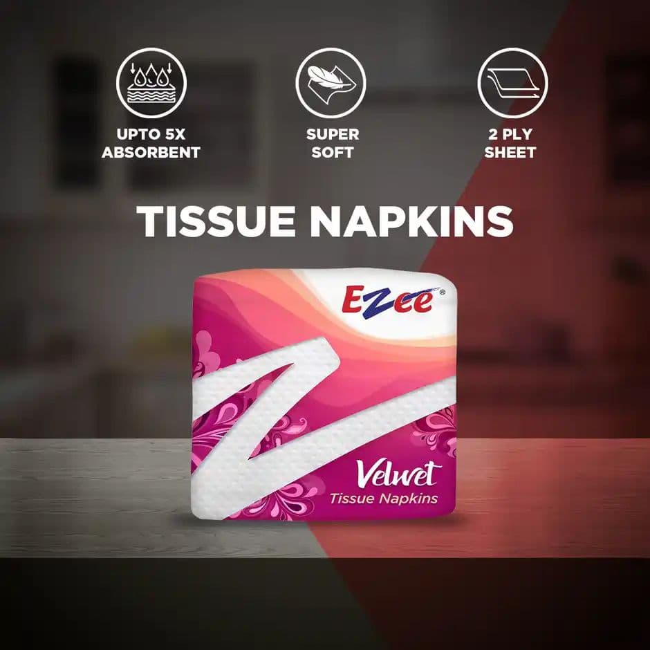 Ezee Velvet Tissue Paper Napkins — photo 2