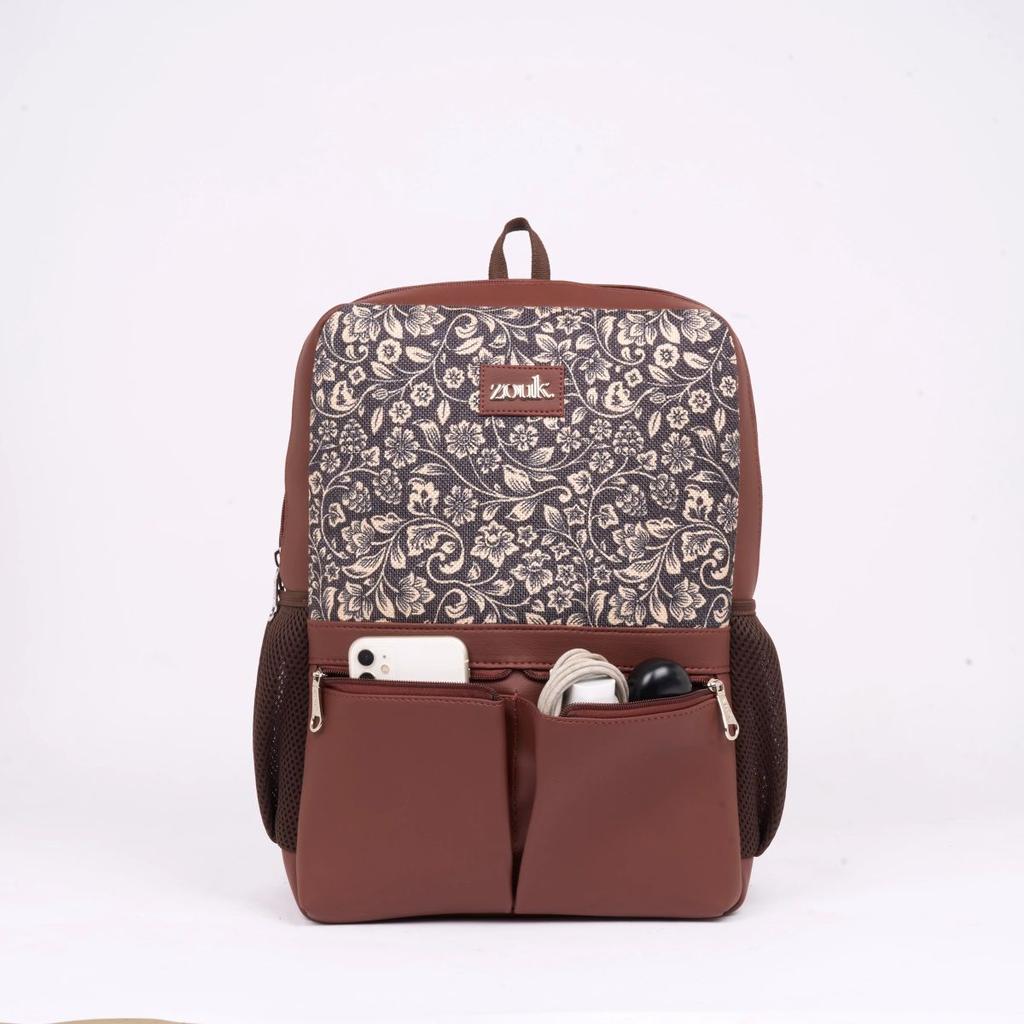FloMotif Office Backpack (Brown) — photo 2