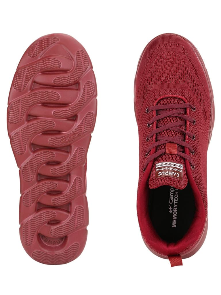 VIBGYOR Burgundy Men's Sneakers — photo 4