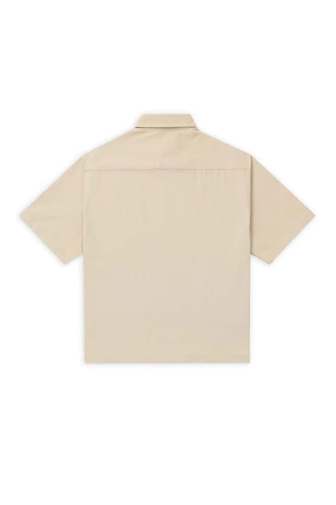 Short Sleeve Polo Shirt // Khaki — photo 2