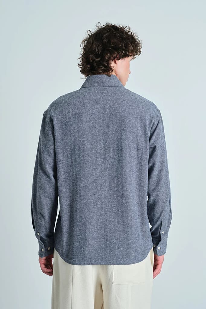 Stonewash Blue Casual Shirt — photo 7