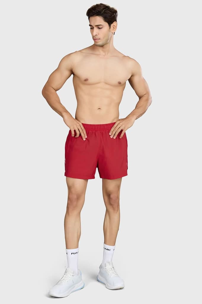 Pulse 4" Running Shorts Red — photo 2