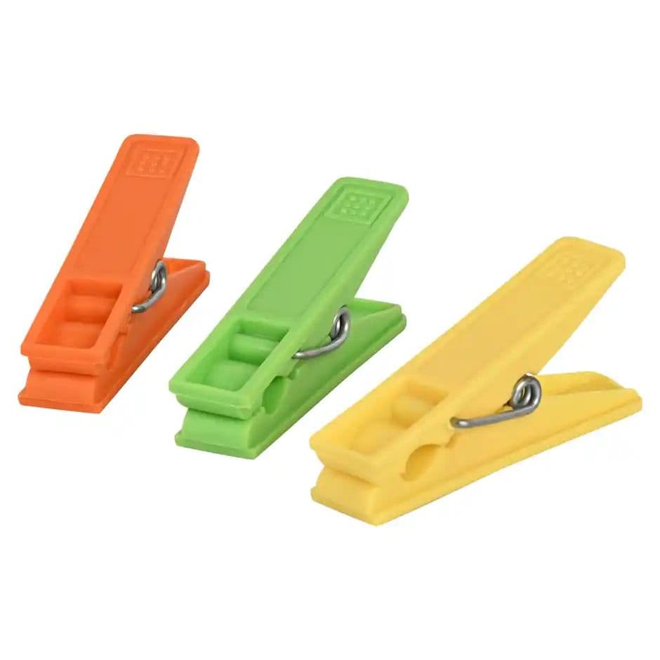 Sinco Elita Cloth Clips / Cloth Pegs - Pack of 1 (12 Pieces) - Green