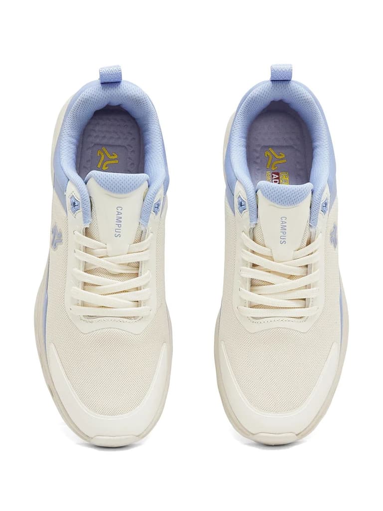 CYMBAL Off White Women's Running Shoes — photo 6