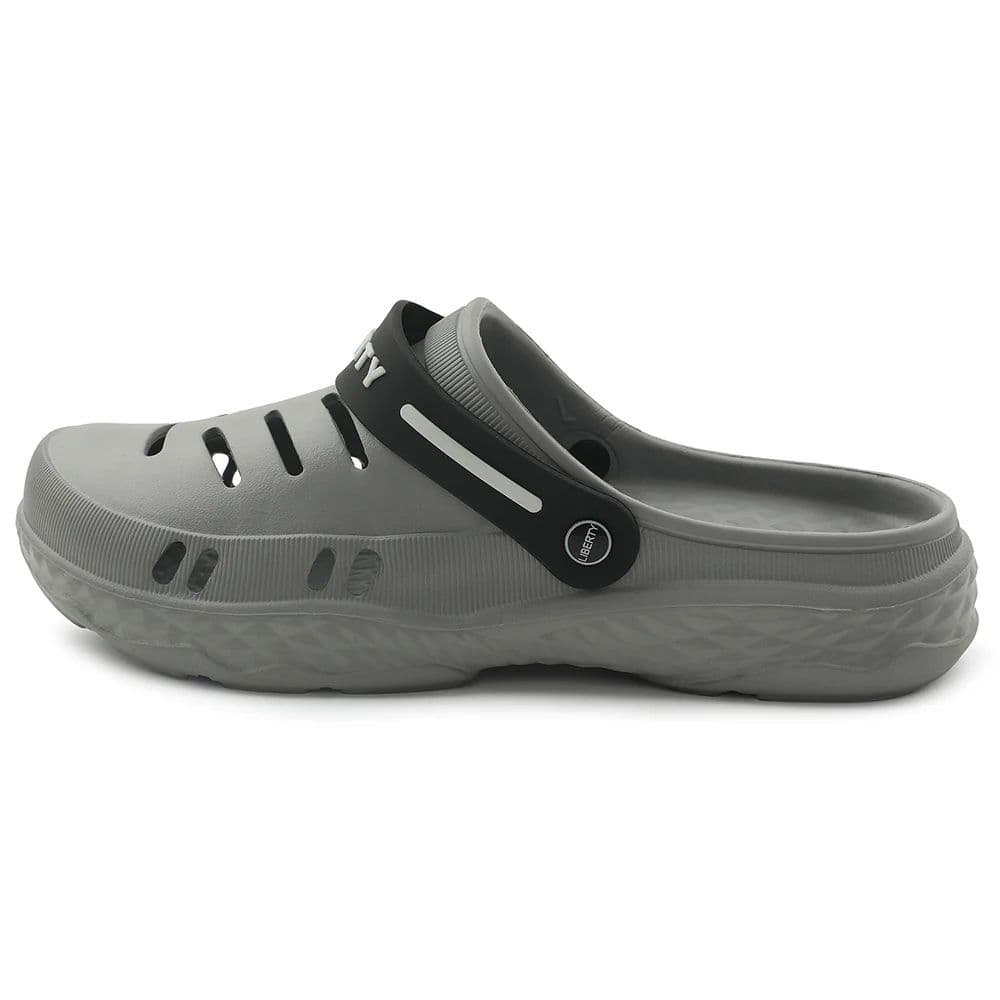 A-HA Casual Grey Clogs For Men BEACHRIDEM By Liberty — photo 5