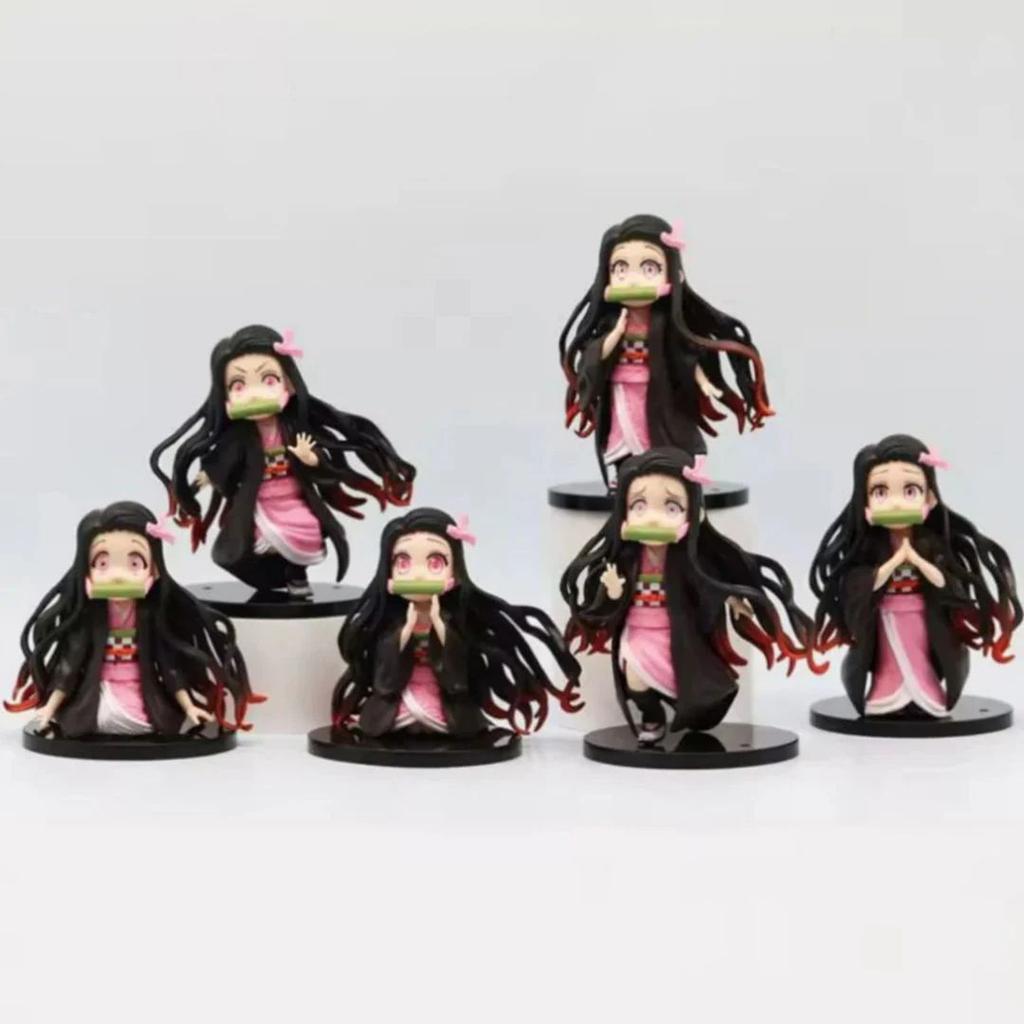 Demon Slayer Nezuko Kamado Chibi Figure – Collectible PVC Figures