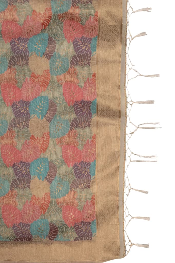 Mimosa Women's Woven Design Banarasi Style Art Silk Saree With Blouse Piece : SA00001787PSFREE — photo 6