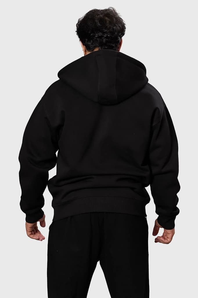 Brookline Oversized Jacket Black — photo 8