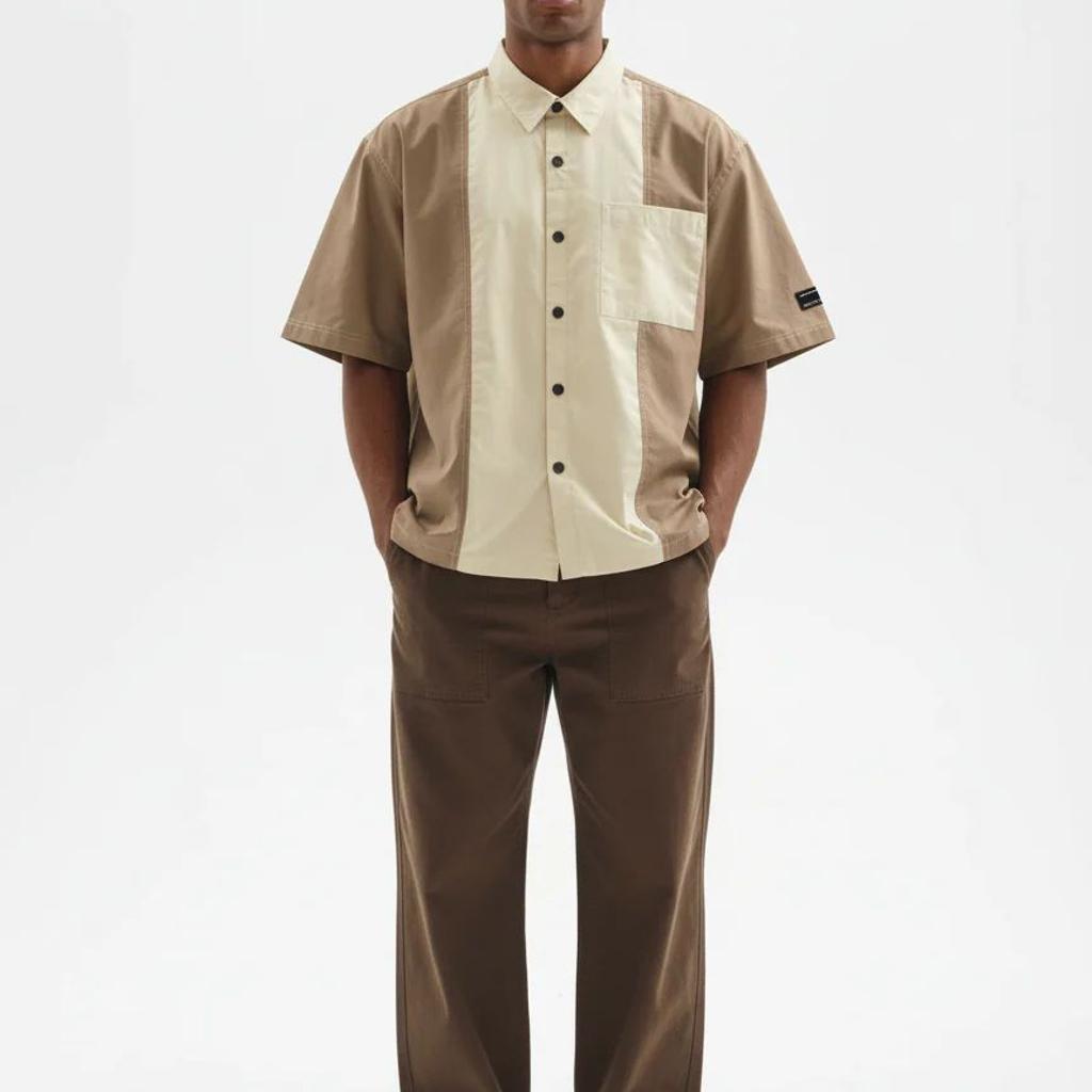 Colourblocked Casual Shirt // 002