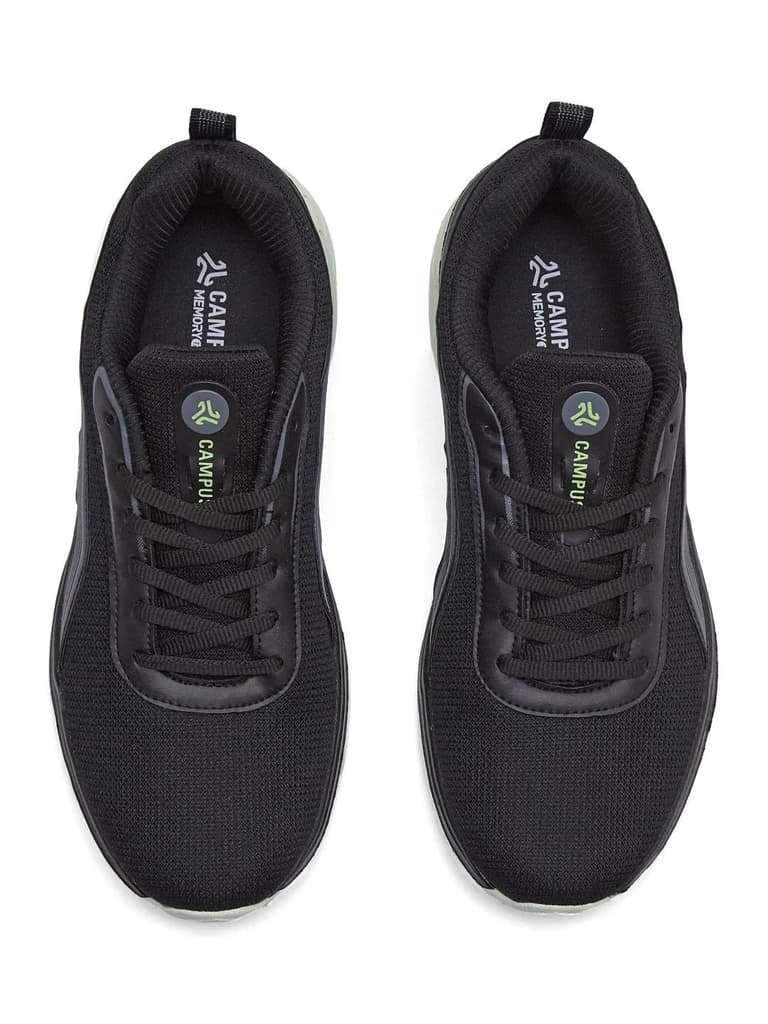 SKEDO Black Men's Running Shoes — photo 6