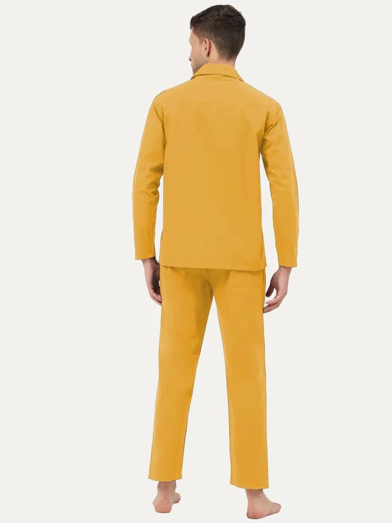 Men's Organic Cotton Solid Sleepsuit — photo 8
