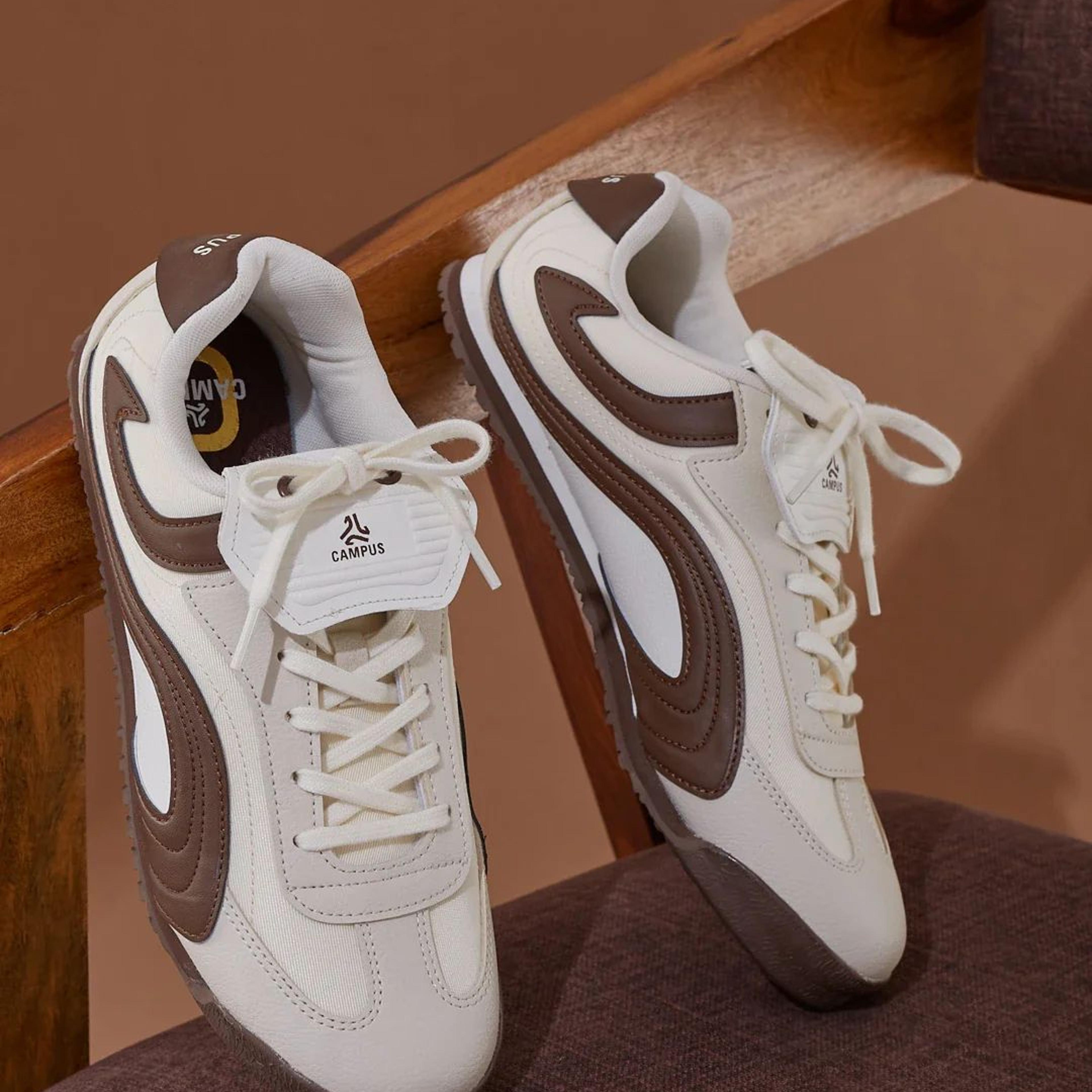 HIGHBIRD Off White Women's Sneakers