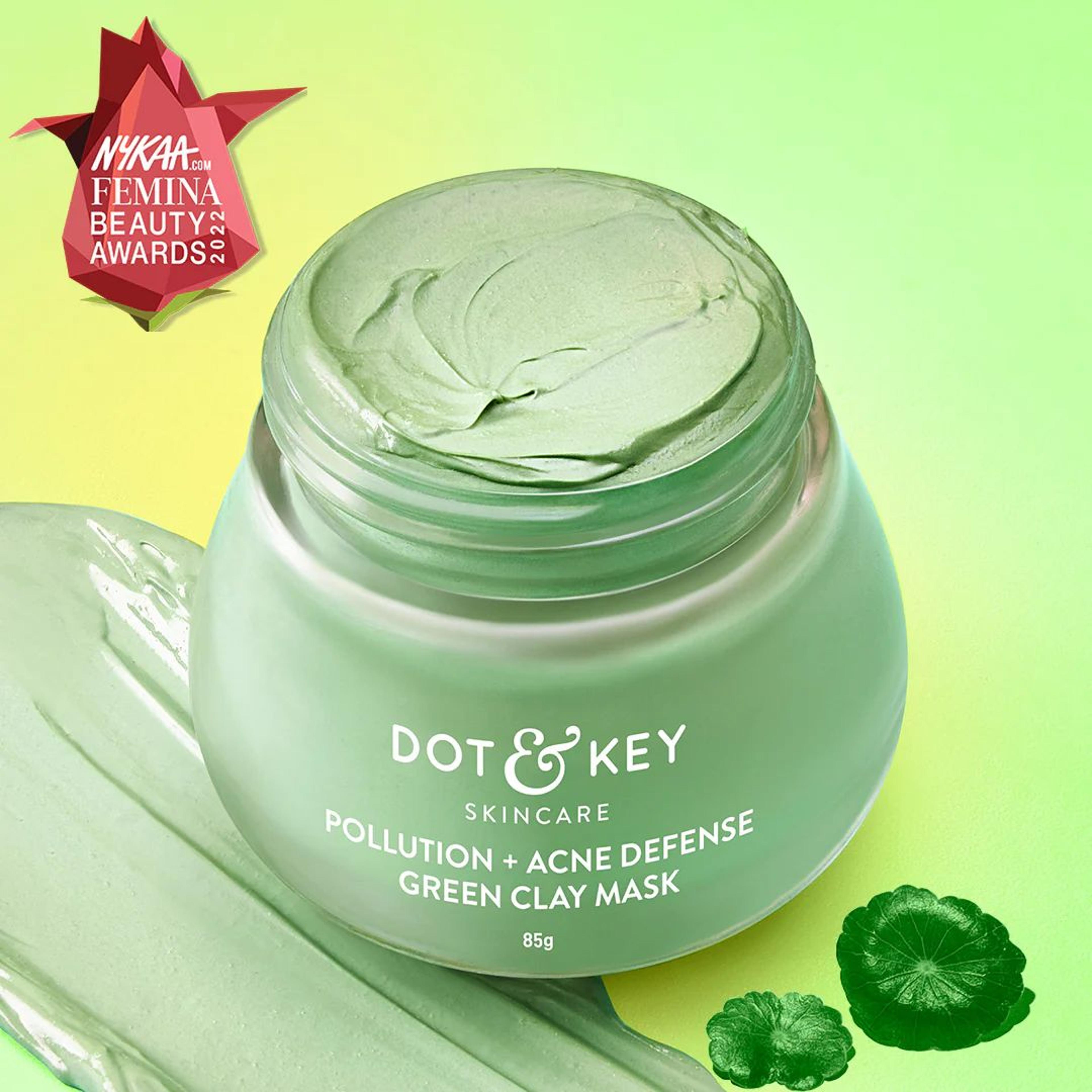 Cica & Salicylic French Green Clay Face Mask