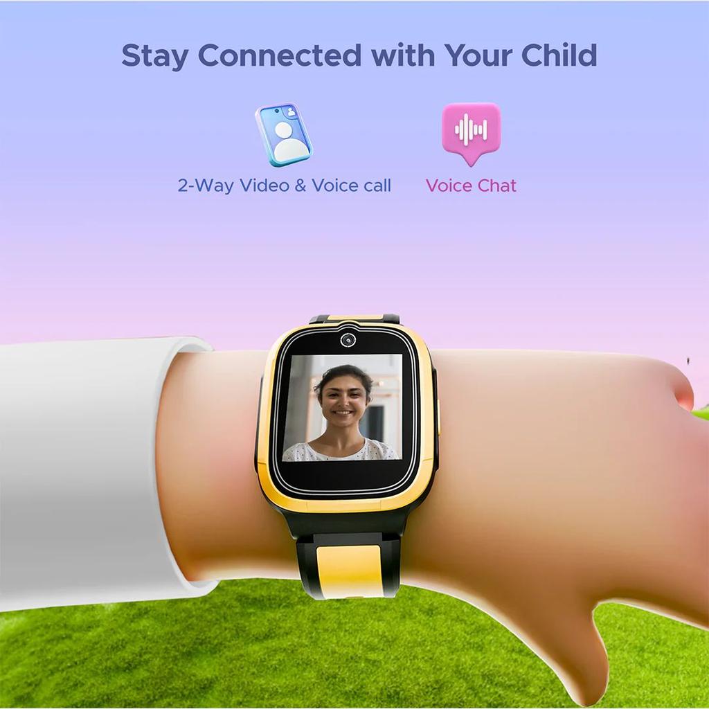 boAt Wanderer Smart | Premium Kids Smartwatch with 4G SIM and Wi-Fi Enabled, In-Built GPS, SOS Alerts, Geo Fencing — photo 6