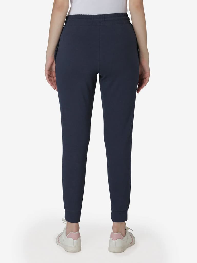 Joggers for Women in Navy | Cotton Athleisure Jogger Pants — photo 4