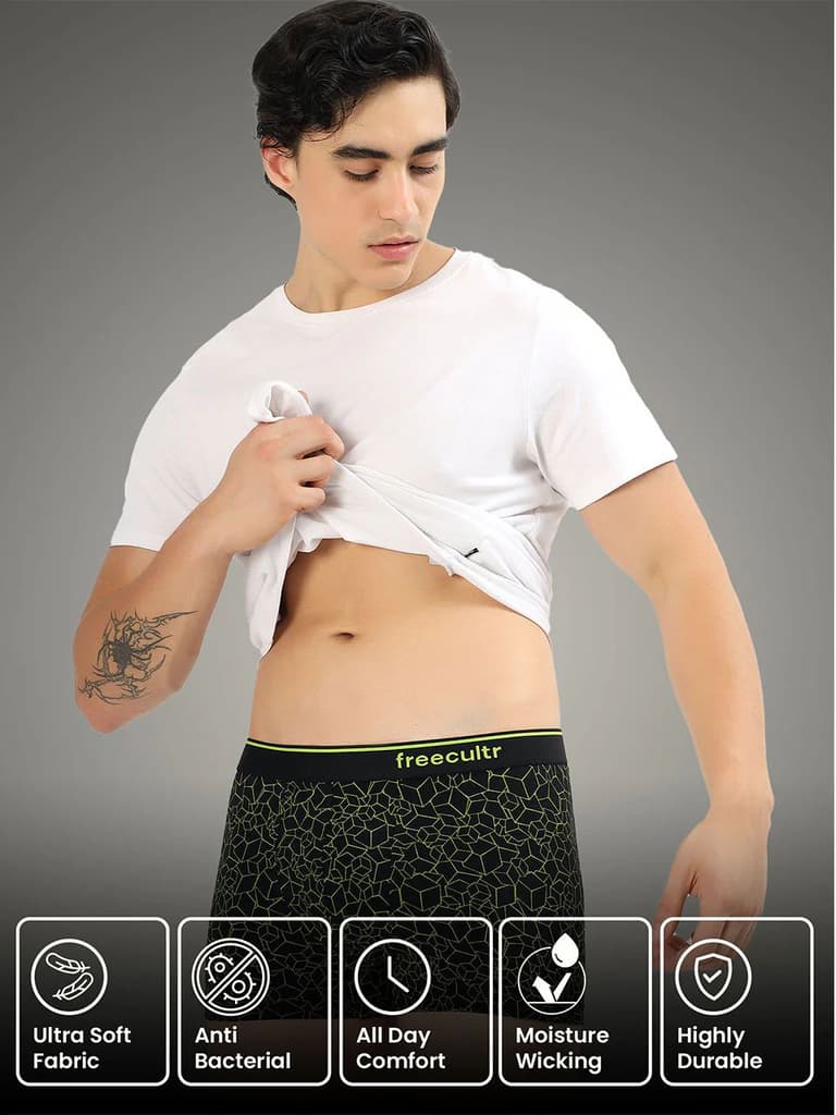 Men's Cotton Printed Trunk (Pack of 3) — photo 6