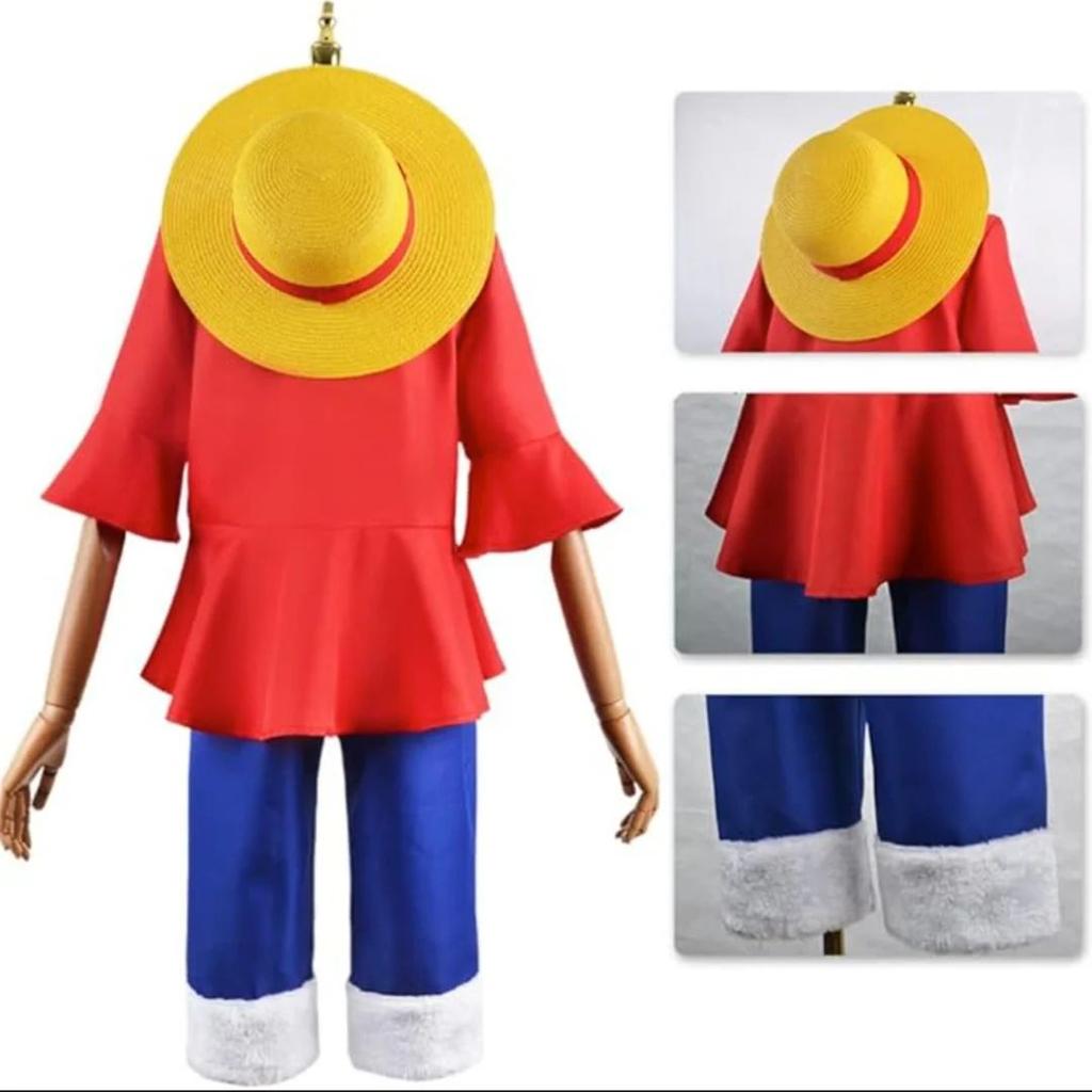 Luffy Cosplay Costume – One Piece Anime Outfit Set for Adults — photo 5