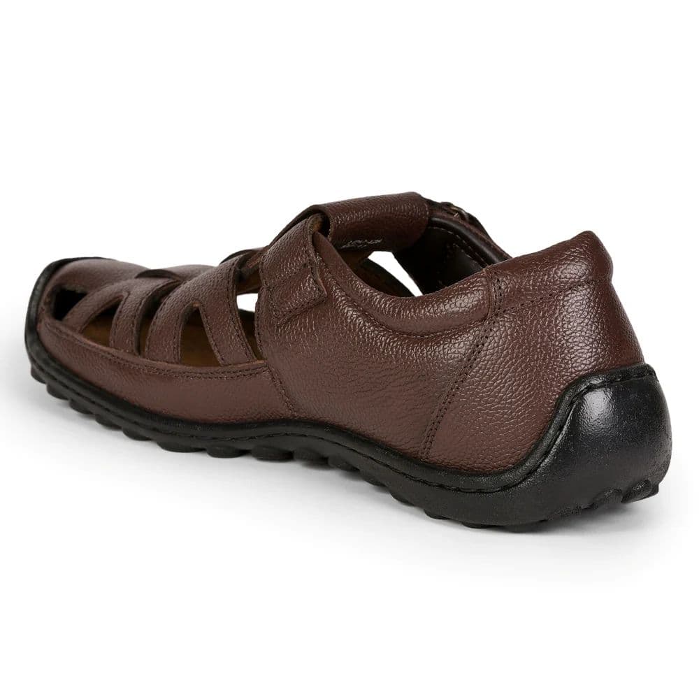 Coolers Tan Casual Sandal For Men LOM-428 By Liberty — photo 5