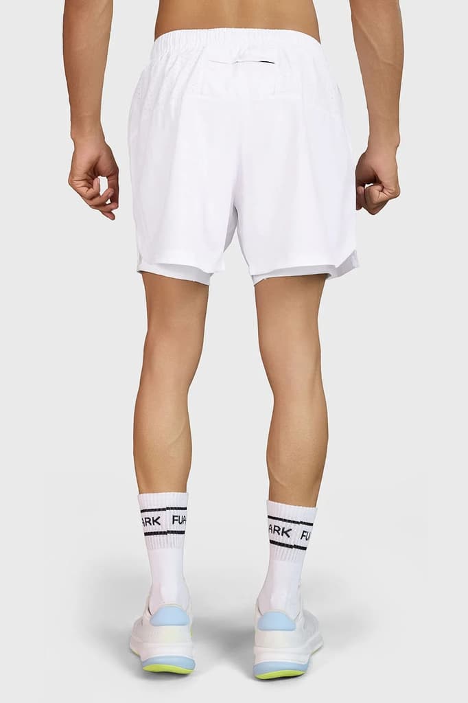 Hyper 5" Running Short White — photo 6