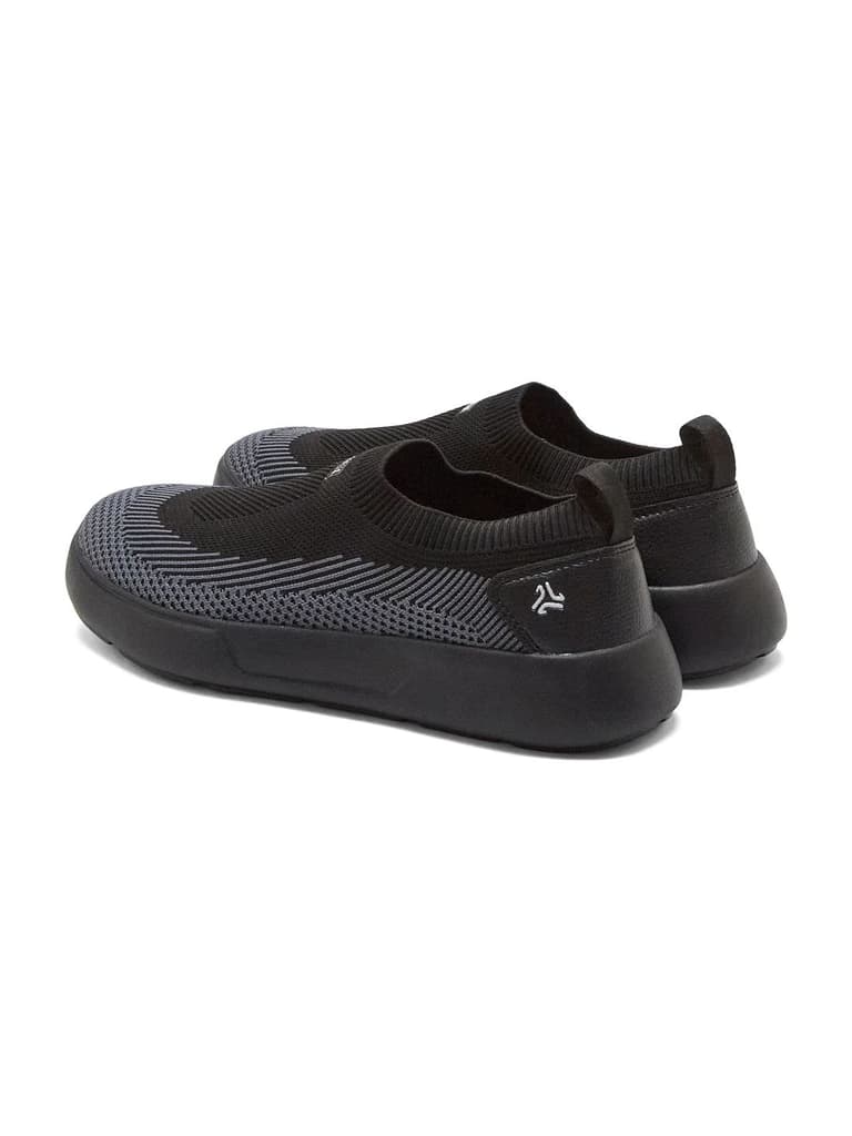 LEDGE Black Men's Walking Shoes — photo 5
