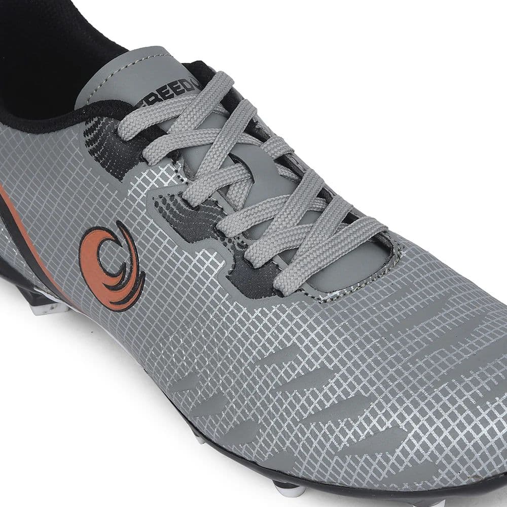 Freedom Grey Sports Lacing Football Shoes For Men JOGA By Liberty — photo 4