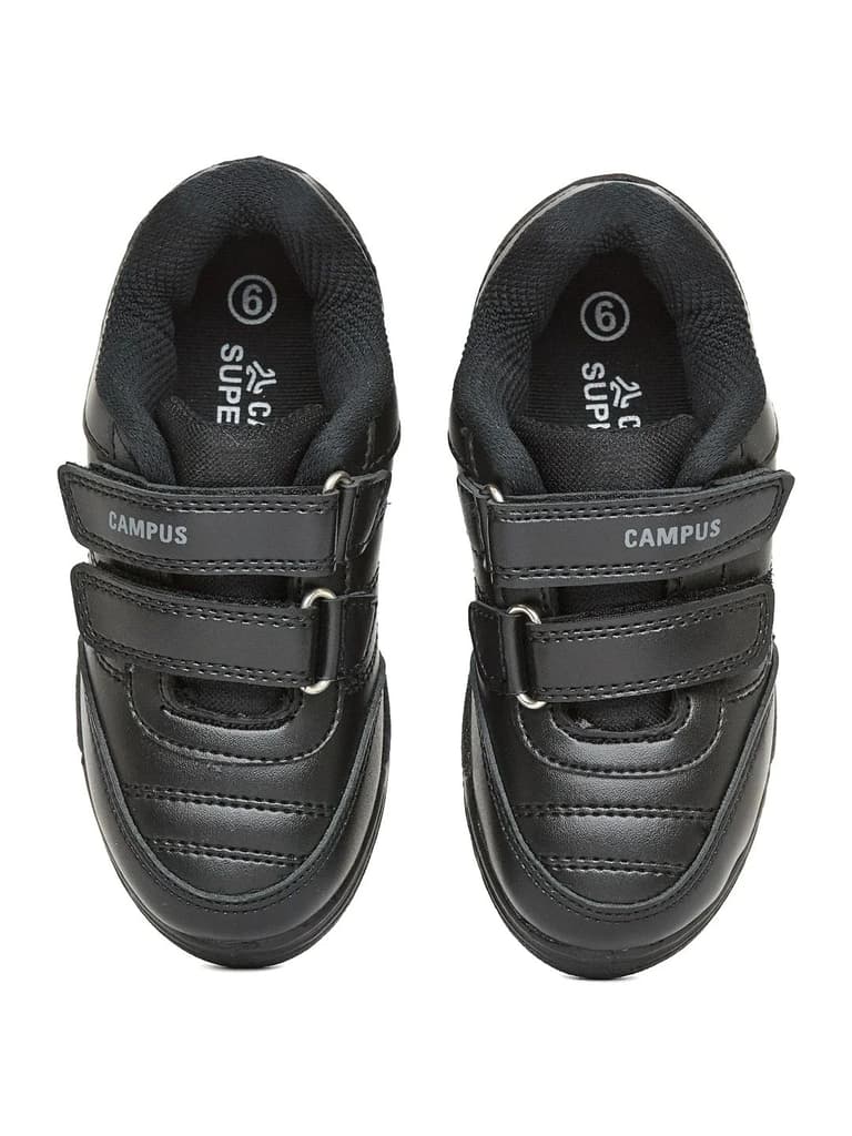 CS-26101V Black Kids School Shoes — photo 6