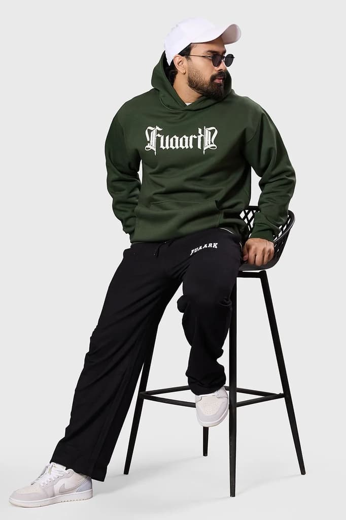 Brookline Oversized Hoodie Olive — photo 2