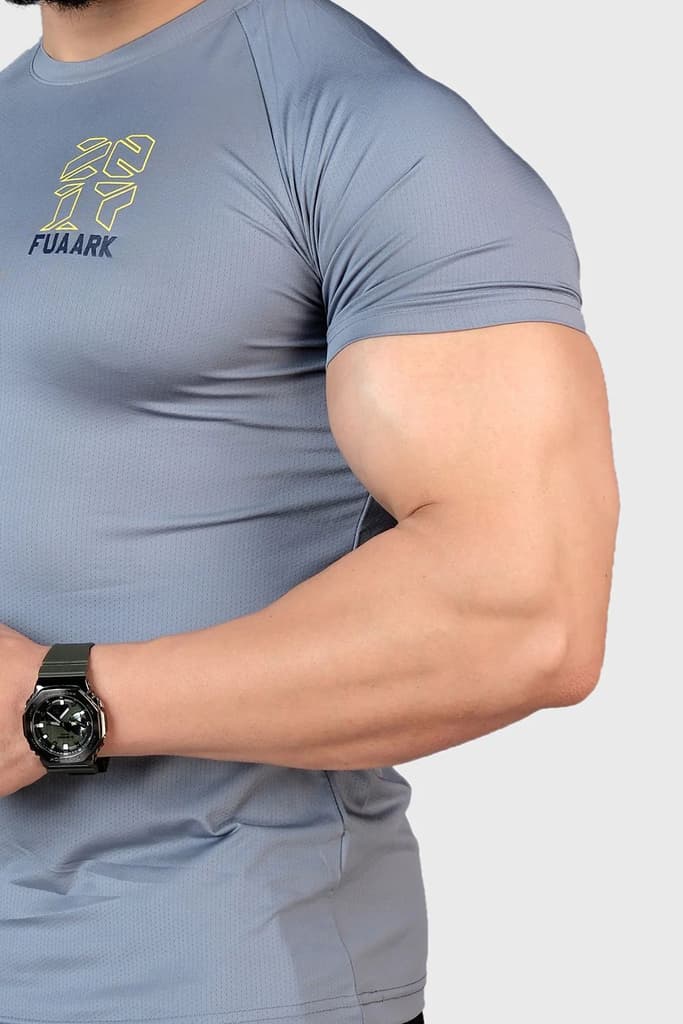 Elevate T-shirt Stone Grey — photo 3