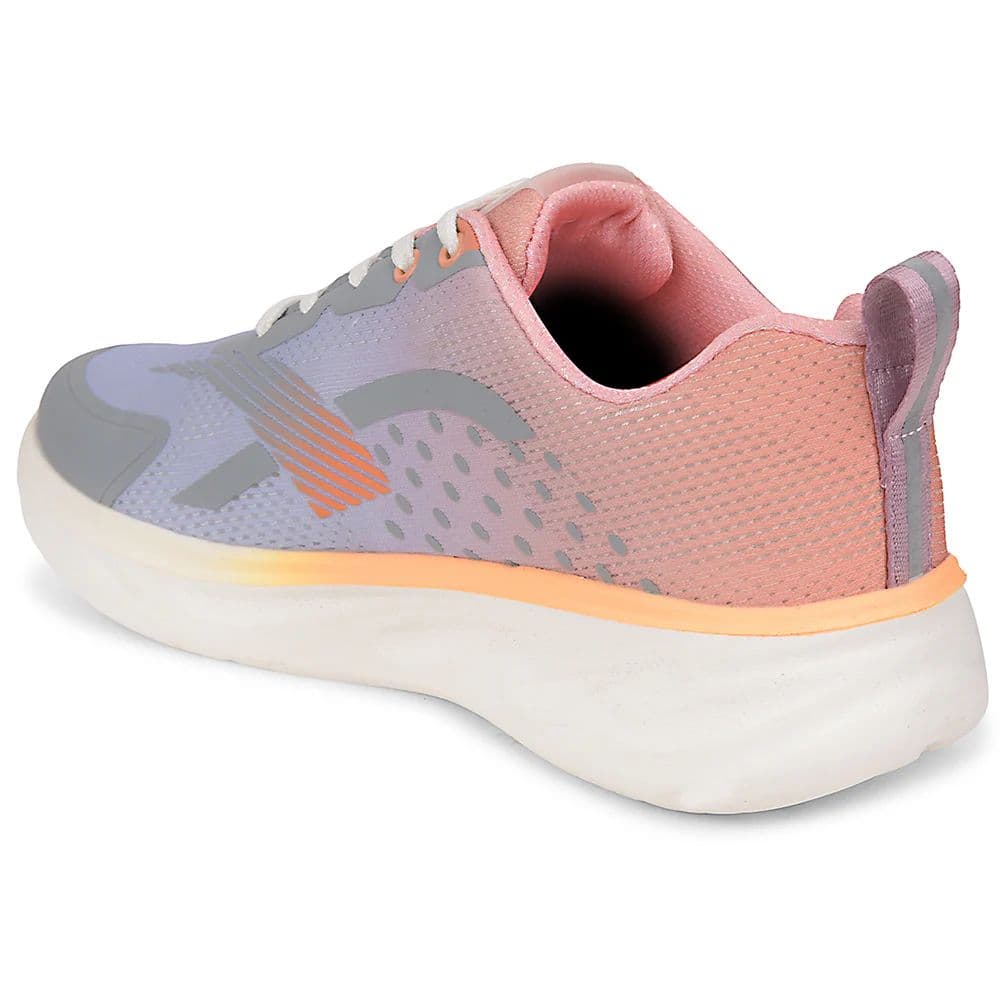 Leap7x Purple Sports Lacing Running Shoes For Women MITALI-1 By Liberty — photo 4