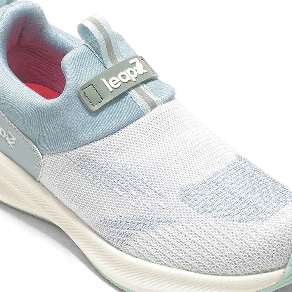 LEAP7X STARLINE-E Blue Sports Non lacing Walking shoes for Women by Liberty — photo 6