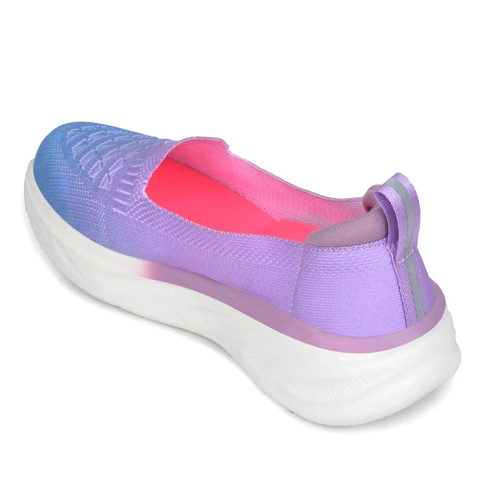 Leap7x Purple Non Lacing Casual Shoes For Women SLIPIN-24E By Liberty — photo 6