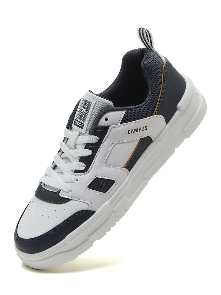 STOMP White Men's Sneakers — photo 3